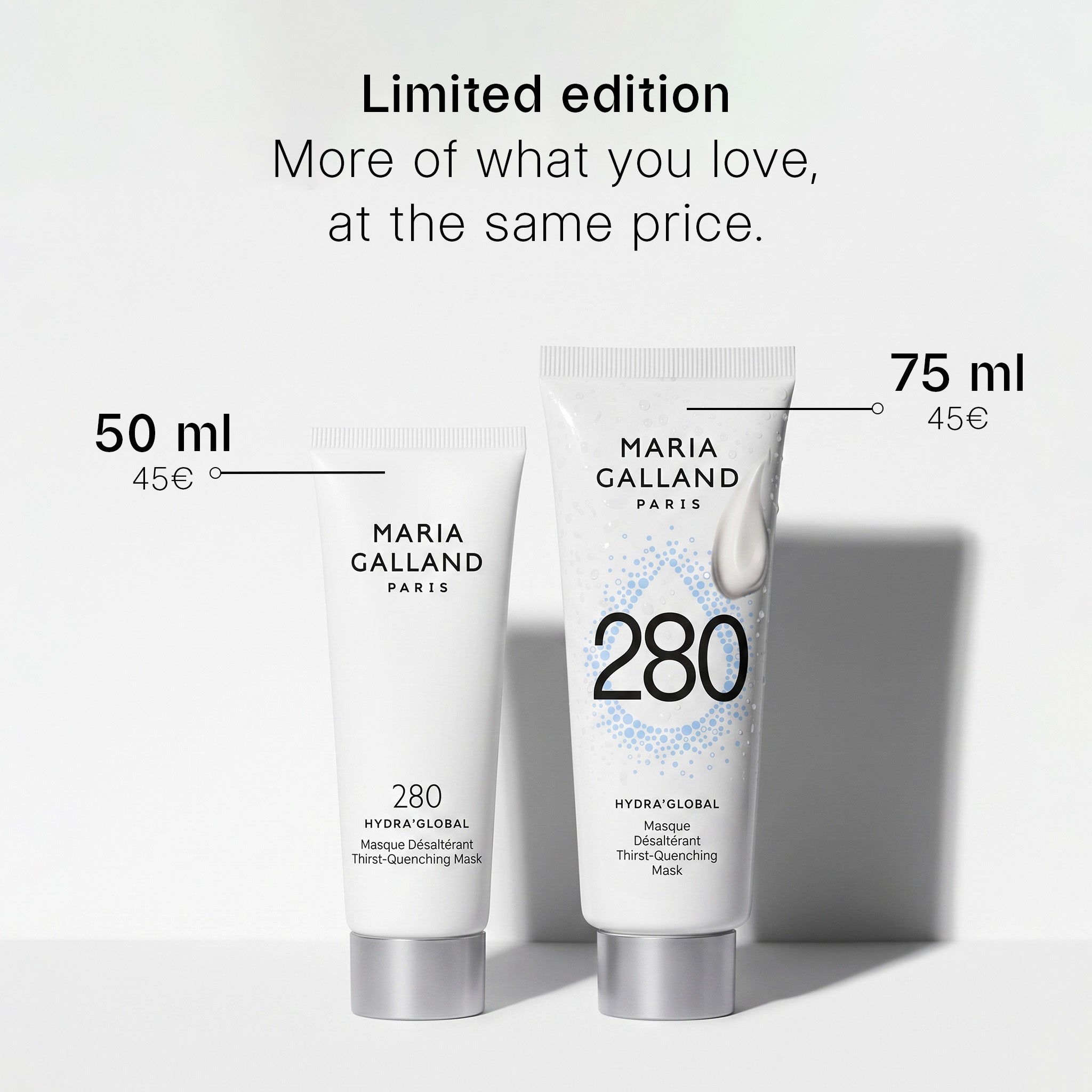 280 Hydra'Global Thirst-Quenching Mask | Maria Galland Paris